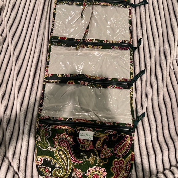 Vera Bradley fold up travel bag with 4 zippered pockets. - Picture 2 of 4